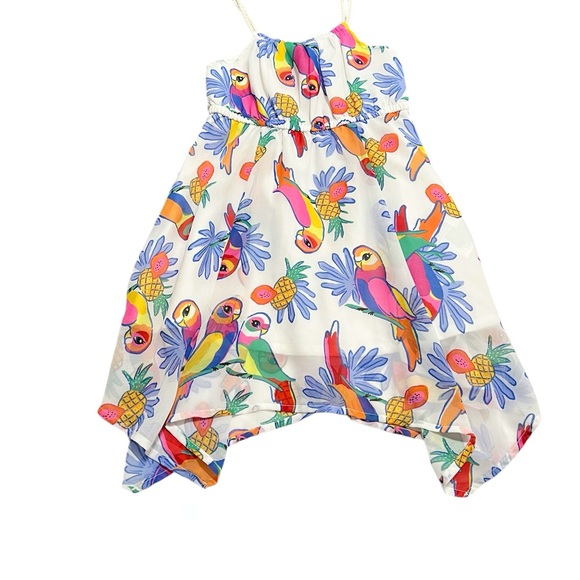 ❌ SOLD ❌ H&M Midi Tropical Dress - Picture 4 of 4